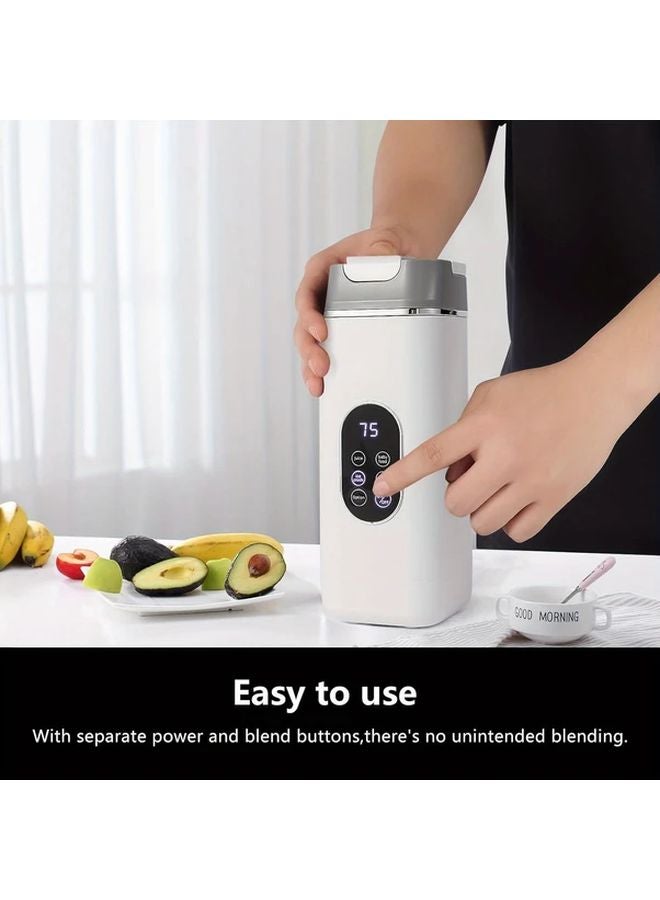 Black Portable Personal Blender USB Rechargeable 22001 RPM Smoothie Maker - Image 3